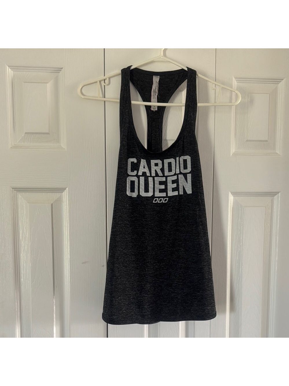 Cardio Queen Black Tank Top